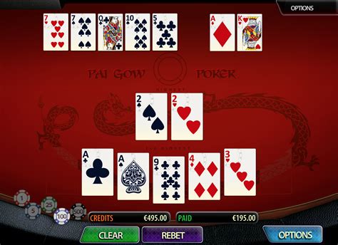 best pai gow poker online